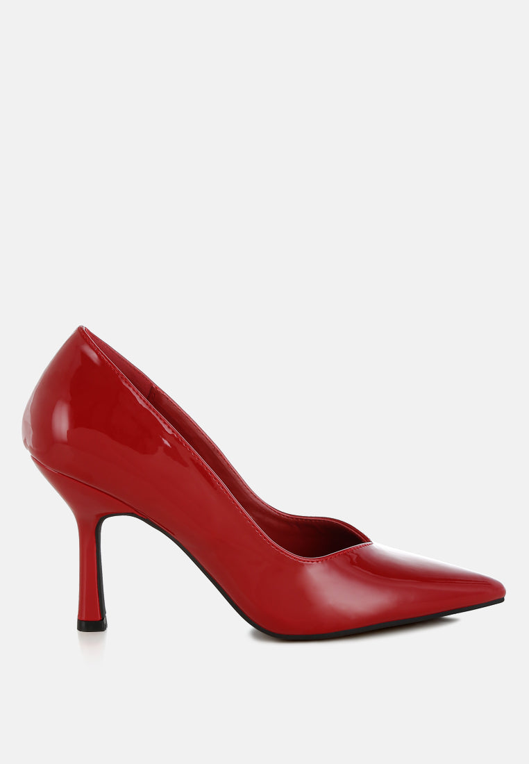 Rarity Point Toe Stiletto Heeled Pumps-7