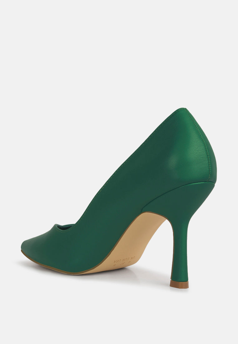 Rarity Point Toe Stiletto Heeled Pumps-2