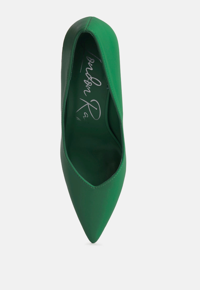 Rarity Point Toe Stiletto Heeled Pumps-4