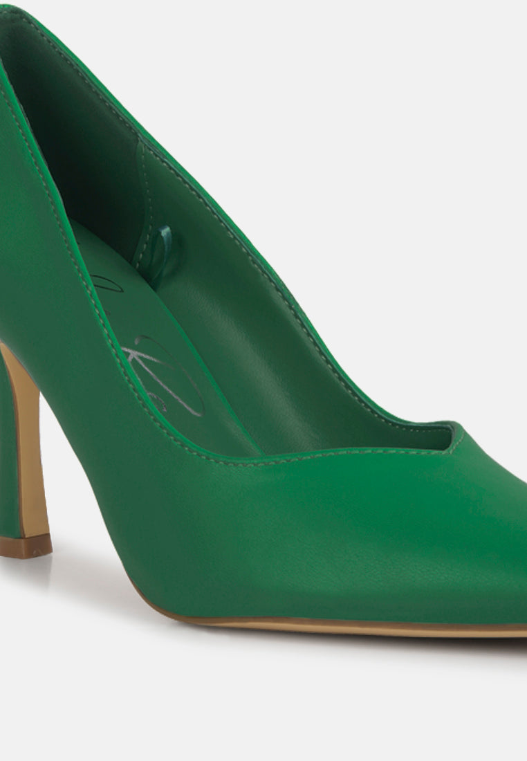 Rarity Point Toe Stiletto Heeled Pumps-3